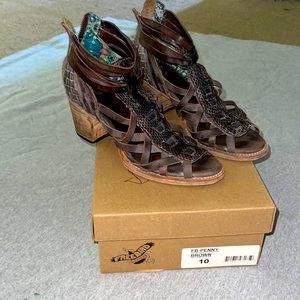 Freebird Penny Sandals Size 10